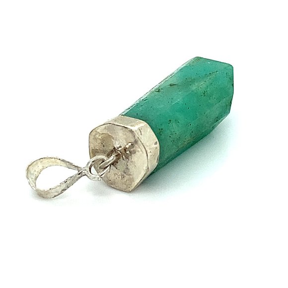 Amazonite 26.65ct Solid Silver Pendant - Picture 3 of 6